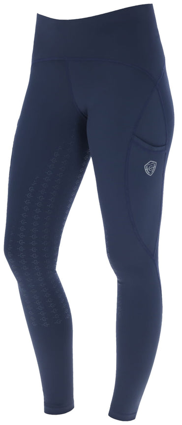 Legginsy jeździeckie S/S 2025 dziecięce Covalliero dark navy - Cavalo
