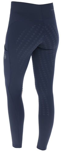 Legginsy jeździeckie S/S 2025 dziecięce Covalliero dark navy - Cavalo