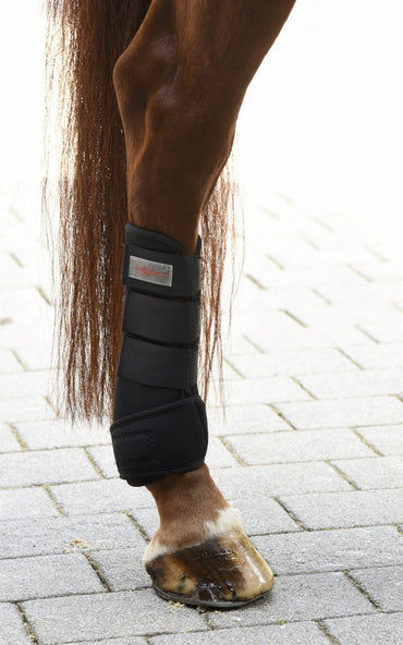 Ochraniacze dla konia neoprenowe czarny 4 szt. Covalliero - Cavalo