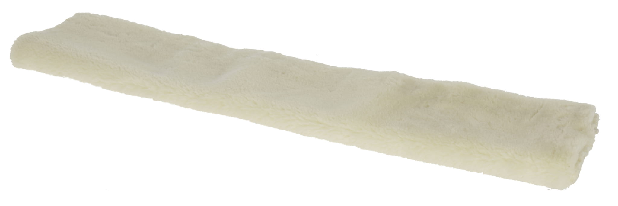 Tunel na popręg, ze sztucznego futra, 80 cm, biały, Covalliero - Cavalo