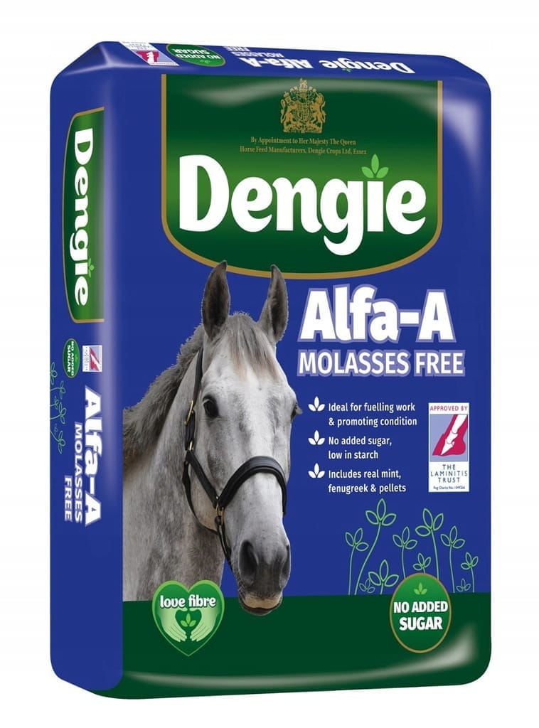 DENGIE Alfa A Mollasses Free pasza sieczka 20kg - Cavalo