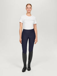 Legginsy młodzieżowe Tommy Hilfiger Devon Full Grip Desert Sky