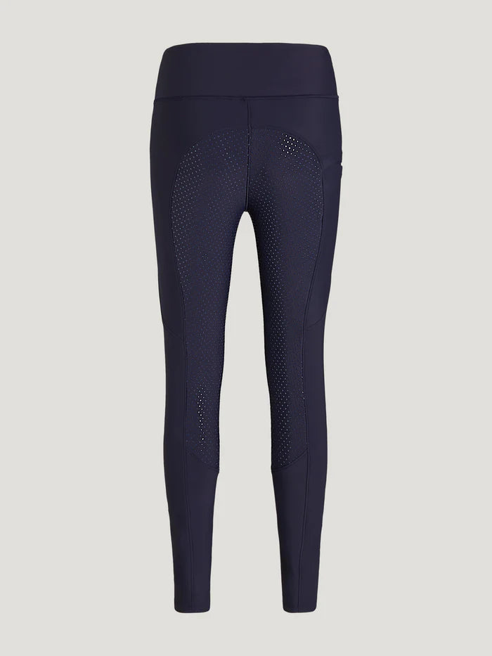 Legginsy młodzieżowe Tommy Hilfiger Devon Full Grip Desert Sky