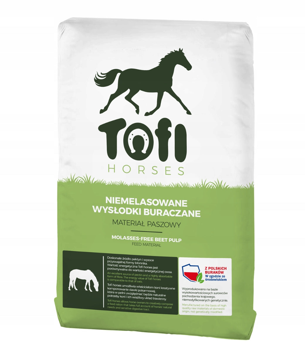 Tofi Horses niemelasowane wysłodki buraczane 20 kg - Cavalo