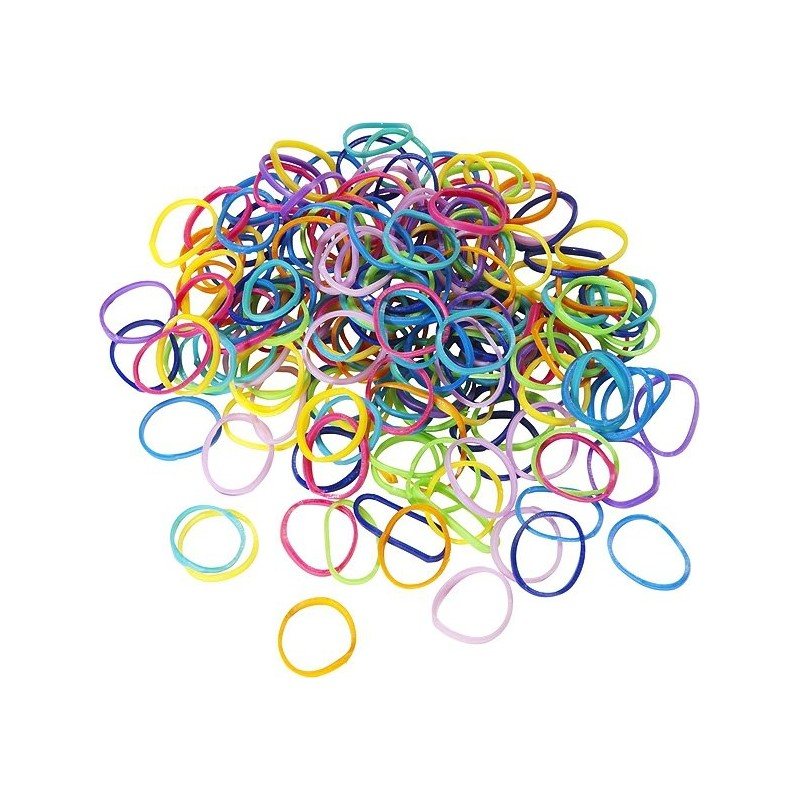 Gumki do grzywy Effol Multicolor 400szt