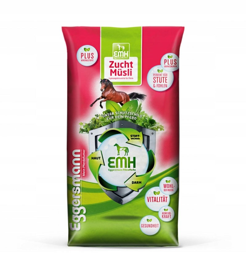 Eggersmann EMH Vitalize Zucht Musli 20kg - Cavalo