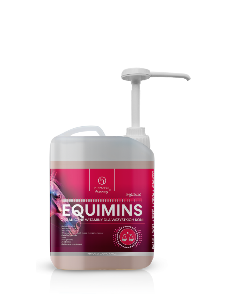 Hippovet Pharmacy Equimins witaminy i minerały dla koni 2,5l
