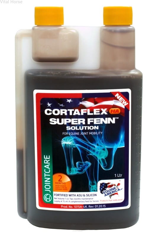 Equine America Suplement Cortaflex HA Super Fenn Solution 1 L - Cavalo