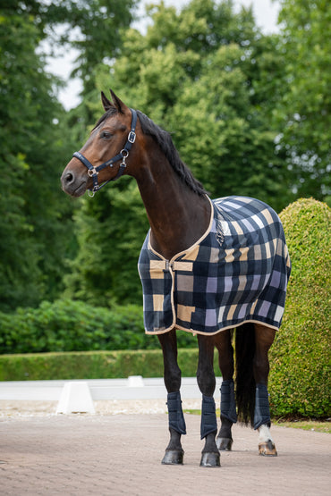 Eskadron Derka Polarowa Fleece Check Classic Sports SS 2026 Navy-sierra-orchid