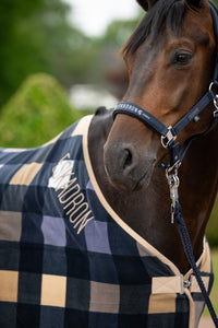 Eskadron Derka Polarowa Fleece Check Classic Sports SS 2026 Navy-sierra-orchid