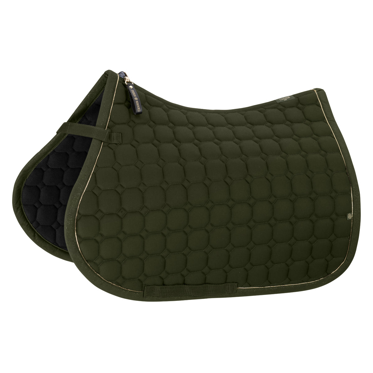 Czaprak Eskadron Heritage 26/27 COTTON w kolorze Deep Moss – dodatkowe ujęcie