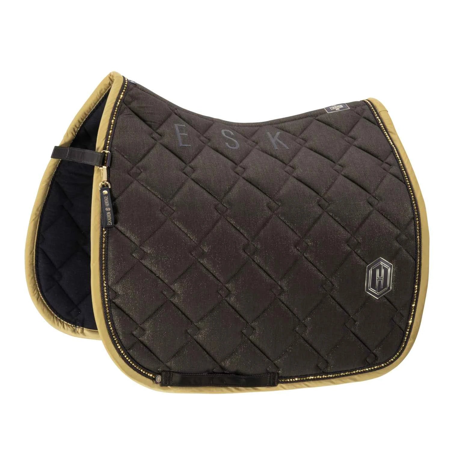 Eskadron Heritage 25/26 czaprak COTTON GLITTER CRYSTAL Black Truffle