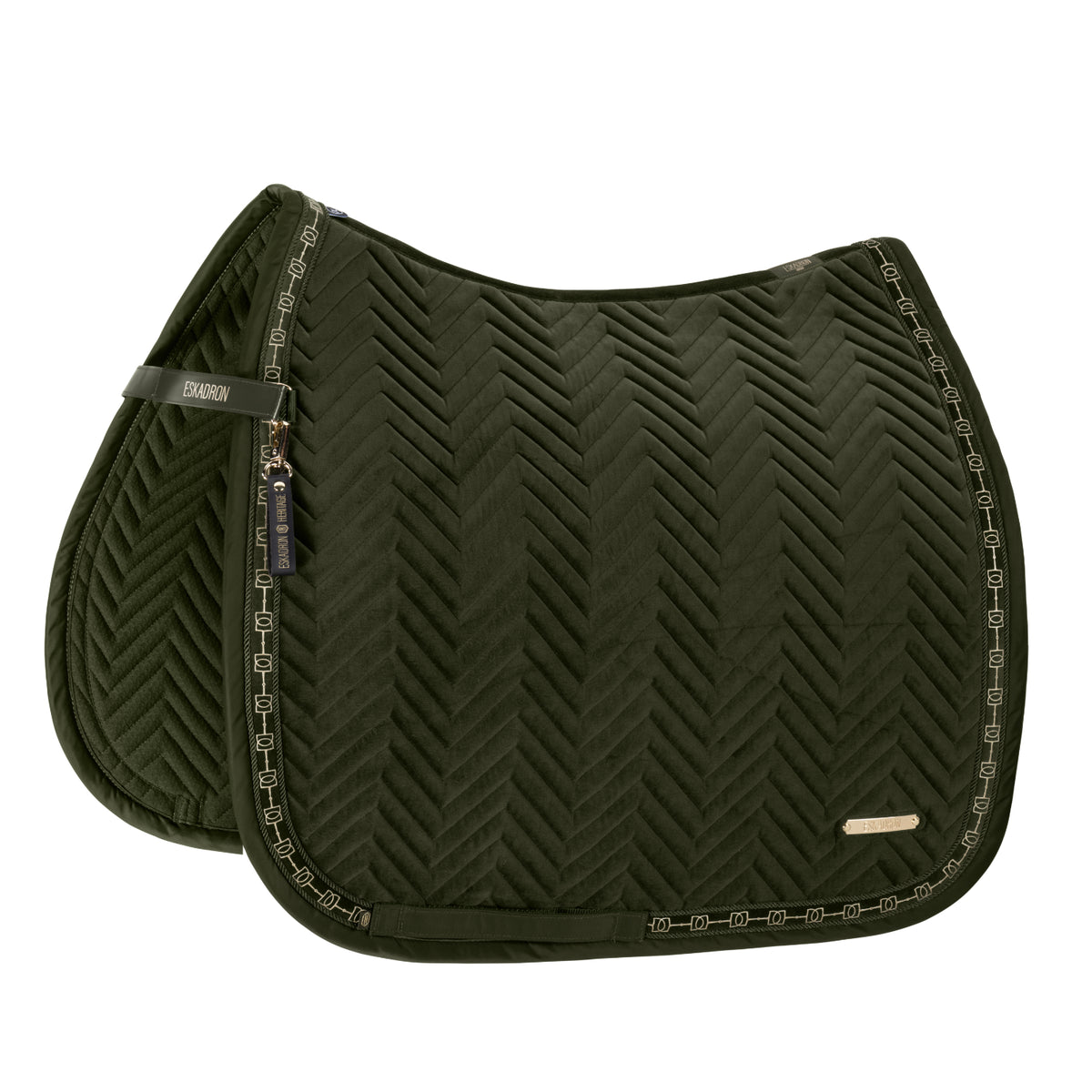 Czaprak Eskadron Heritage 26/27 VELVET w kolorze Deep Moss