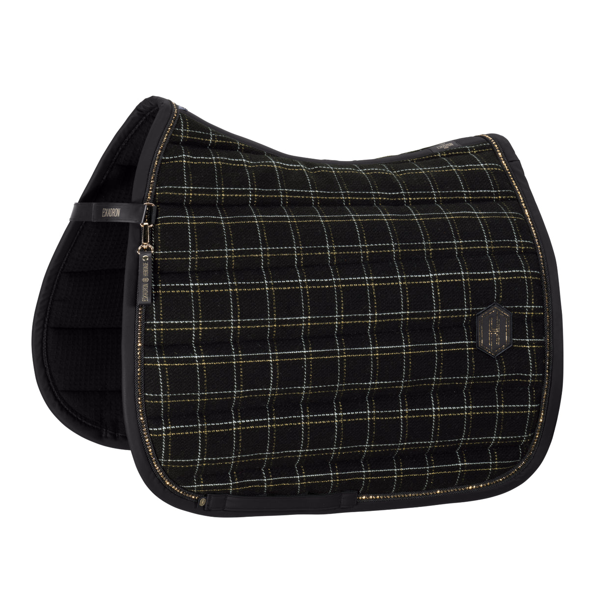 Czaprak Eskadron Heritage 26/27 BOUCLÉ CRYSTAL w kolorze Black
