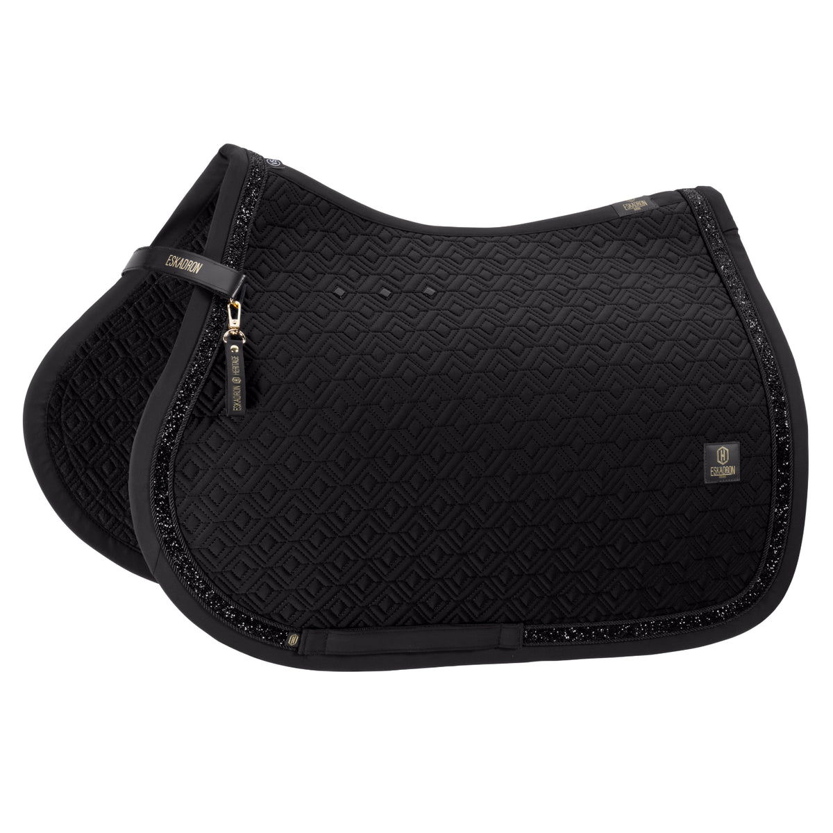 Czaprak Eskadron Heritage 26/27 PRO SOFT JEWEL w kolorze Black – dodatkowe ujęcie