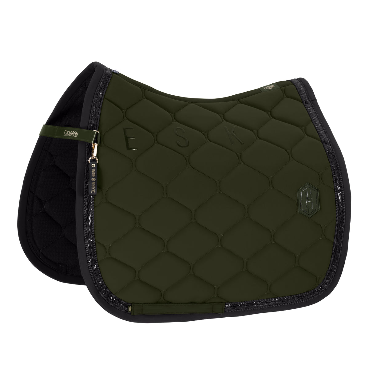 Czaprak Eskadron Heritage 26/27 SOFTSHELL CONTRAST w kolorze Deep Moss