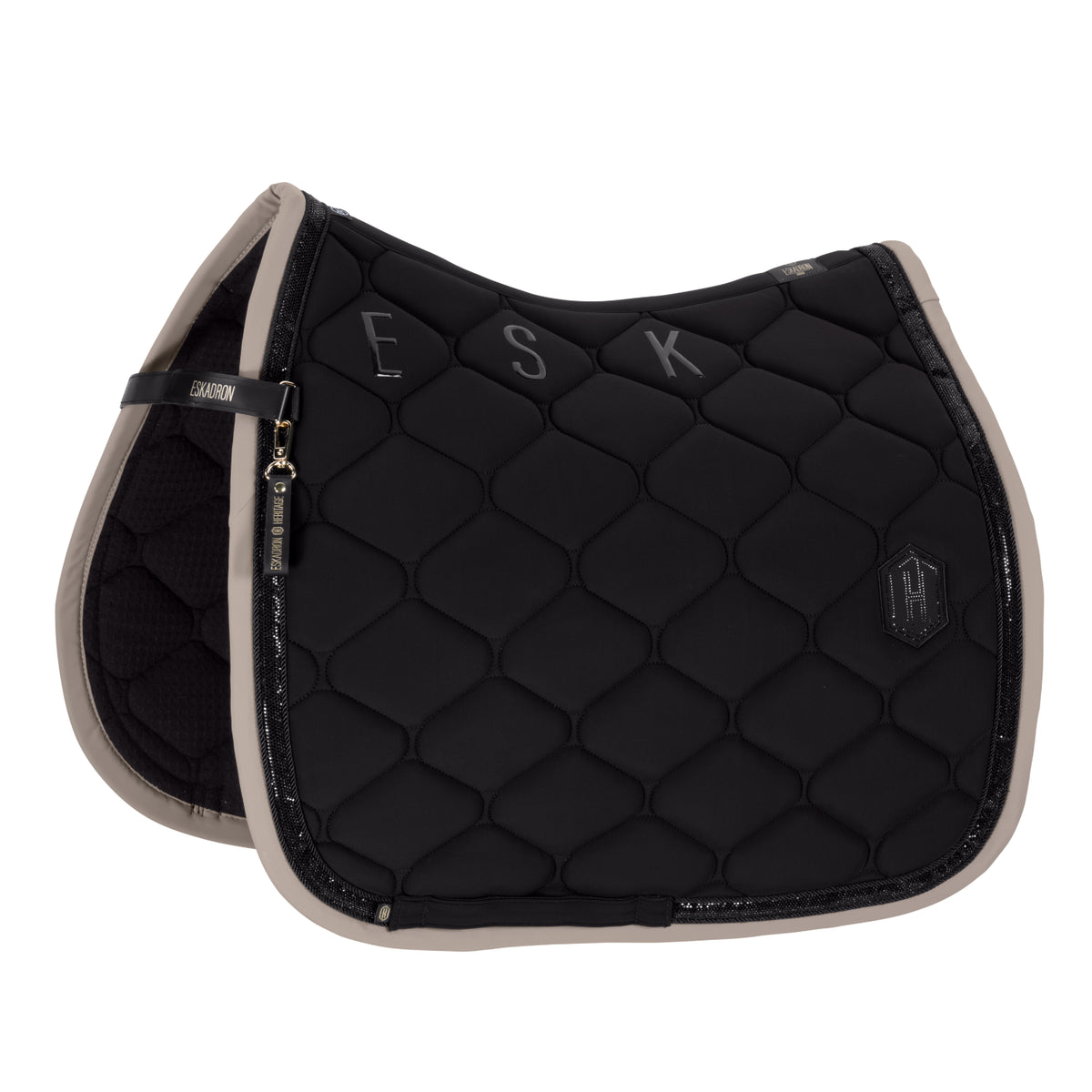 Czaprak Eskadron Heritage 26/27 SOFTSHELL CONTRAST w kolorze Black