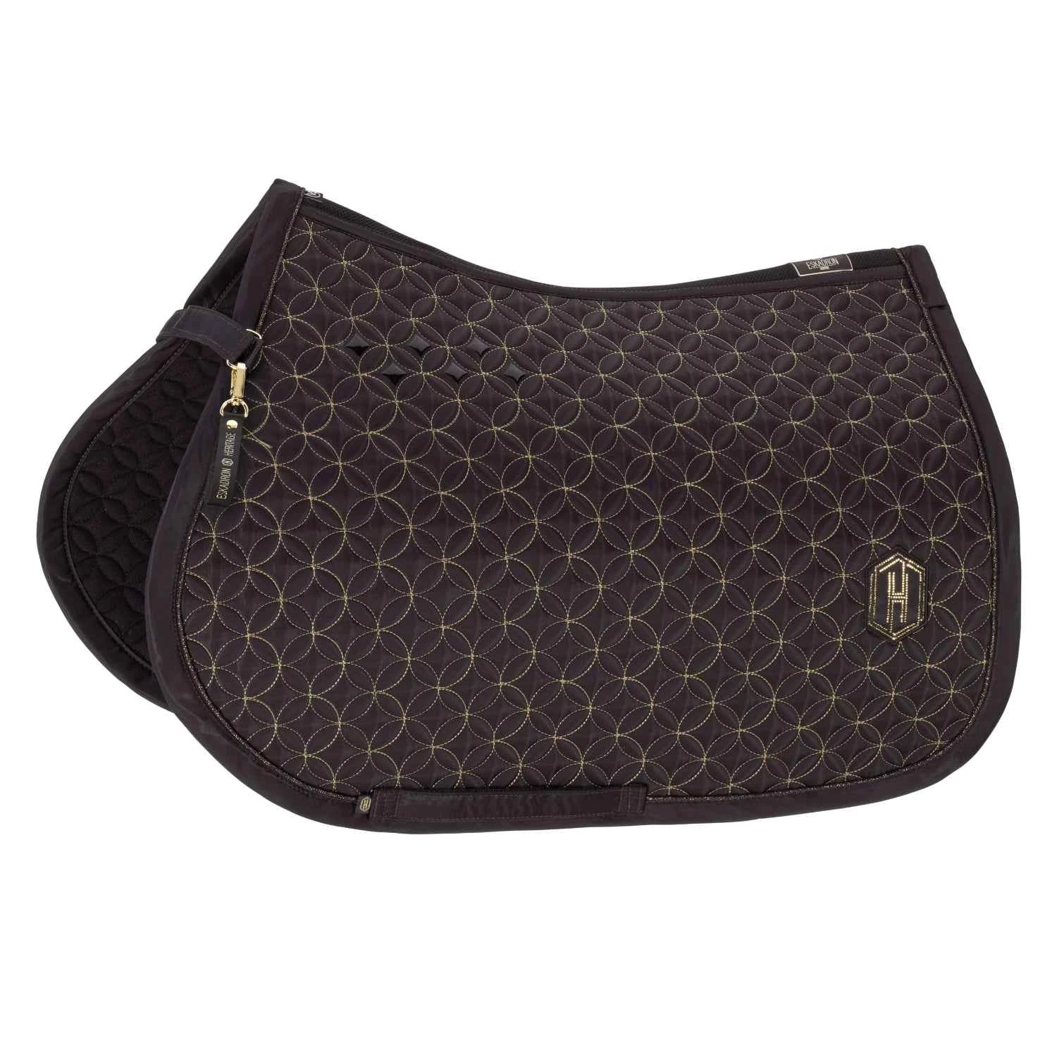 Eskadron Heritage 25/26 czaprak HIGHGLOSS CONTRAST Black Truffle