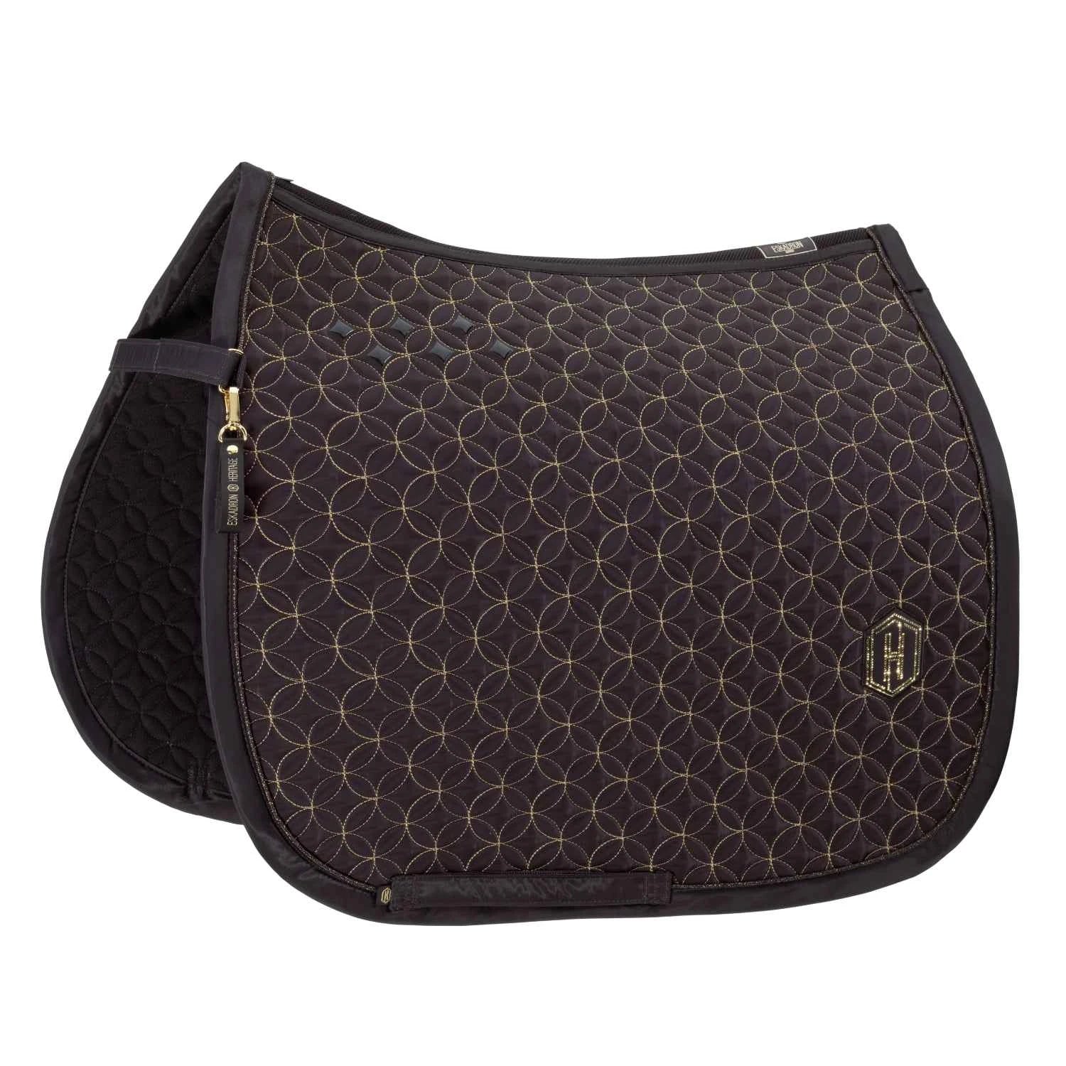 Eskadron Heritage 25/26 czaprak HIGHGLOSS CONTRAST Black Truffle