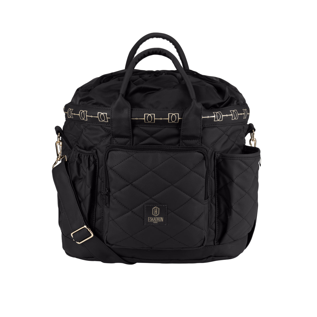 Torba na akcesoria Eskadron Heritage 26/27 FAUX LEATHER w kolorze Black