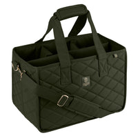 Torba na przybory do czyszczenia Eskadron Heritage 26/27 FAUX LEATHER w kolorze Deep Moss
