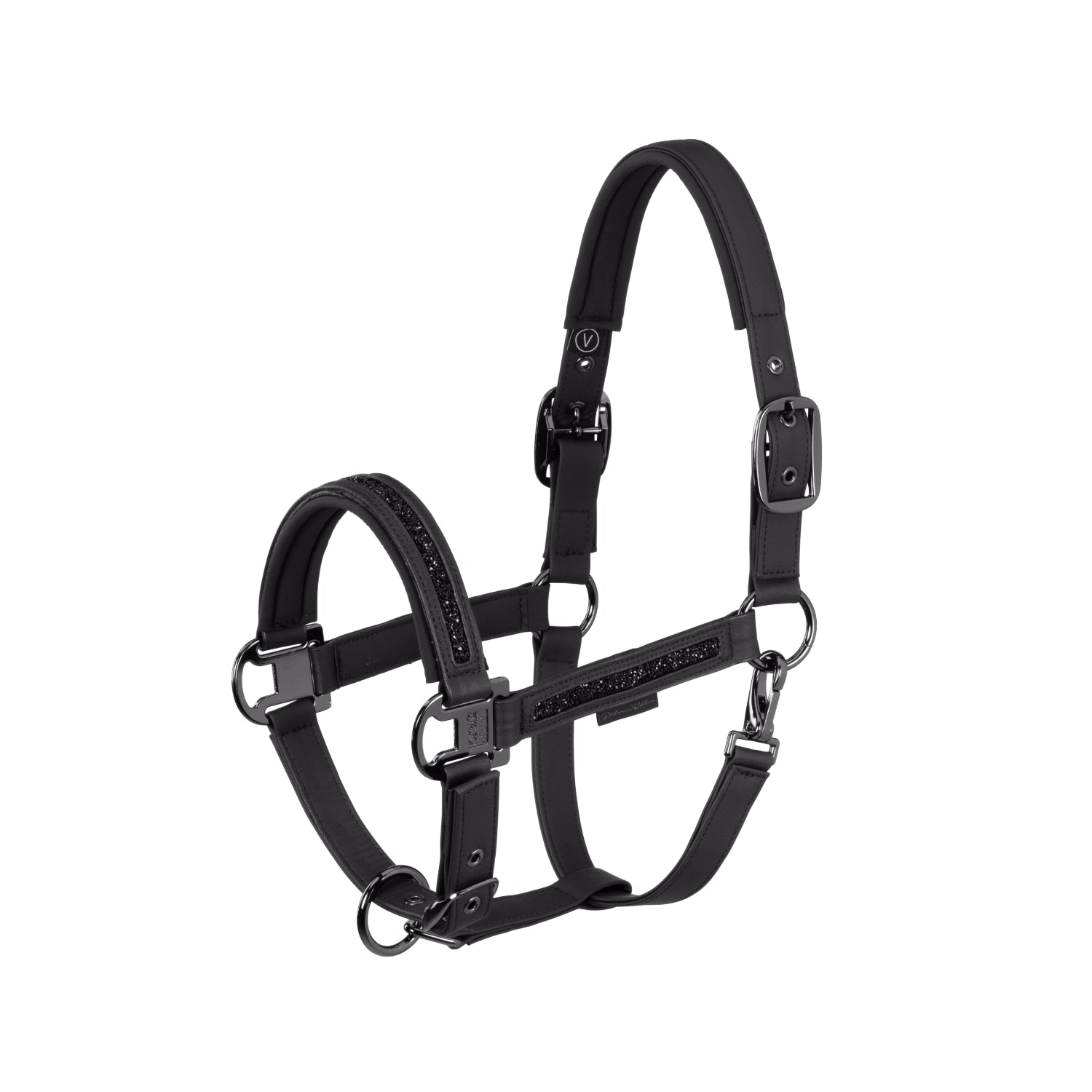 Eskadron Platinum 26 Kantar Faux Leather Jewel DP Black