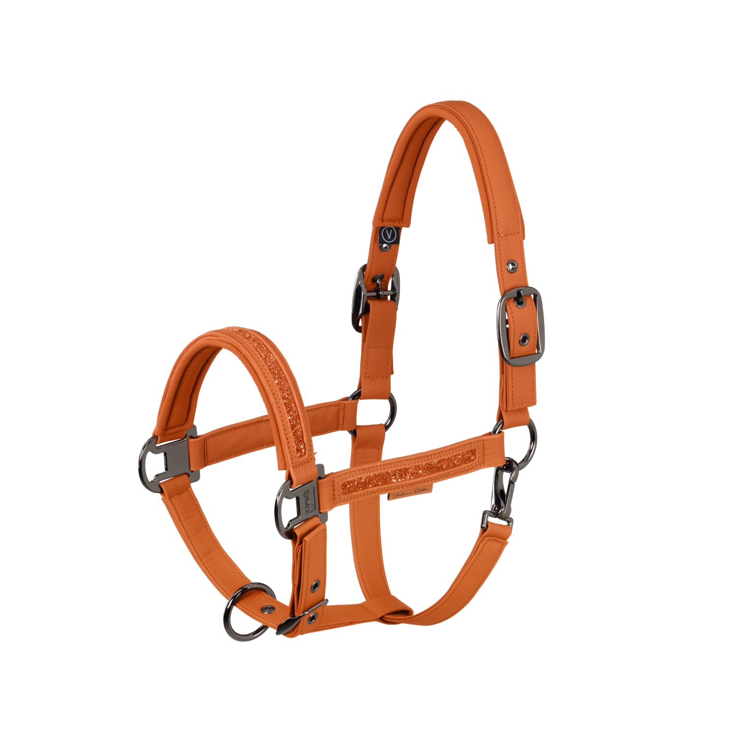 Eskadron Platinum 26 Kantar Faux Leather Jewel DP Amber