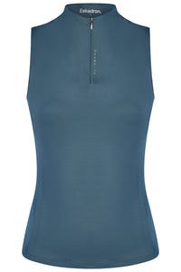 Eskadron Tank Half-Zip techniczny top bez rękawów Classic Sports SS 2026 Ocean