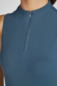 Eskadron Tank Half-Zip techniczny top bez rękawów Classic Sports SS 2026 Ocean