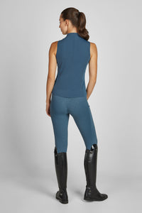 Eskadron Tank Half-Zip techniczny top bez rękawów Classic Sports SS 2026 Ocean