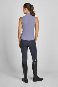Eskadron Tank Half-Zip techniczny top bez rękawów Classic Sports SS 2026 Orchid