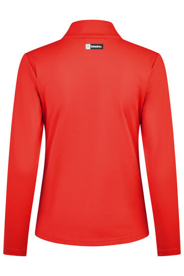 Eskadron DYNAMIC 25 A/W bluza Zip-Shirt Tech-Jersey Poppy Red