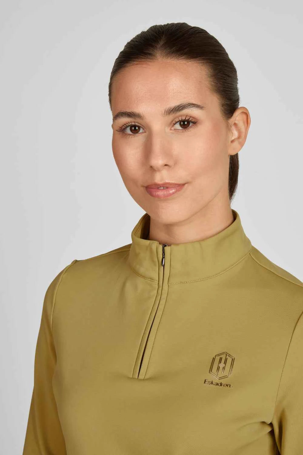 Eskadron Heritage 25/26 Koszula techniczna Half-Zip Shirt Cardamom