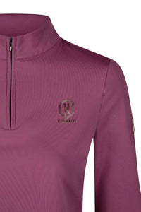 Eskadron Heritage 25/26 Koszula techniczna Half-Zip Shirt Wildberry