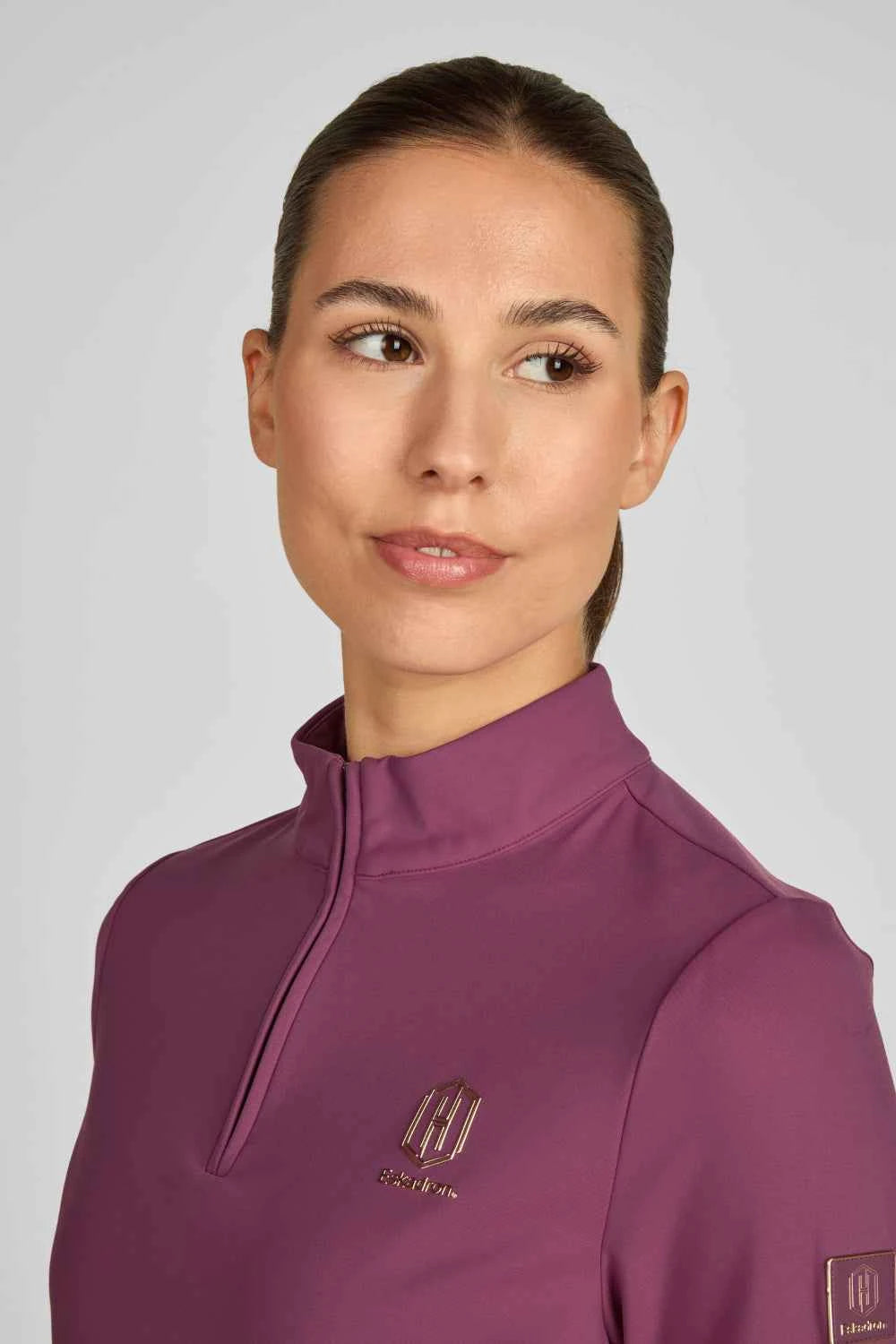 Eskadron Heritage 25/26 Koszula techniczna Half-Zip Shirt Wildberry