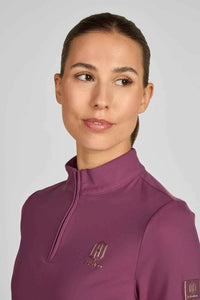 Eskadron Heritage 25/26 Koszula techniczna Half-Zip Shirt Wildberry