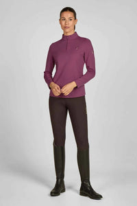 Eskadron Heritage 25/26 Koszula techniczna Half-Zip Shirt Wildberry