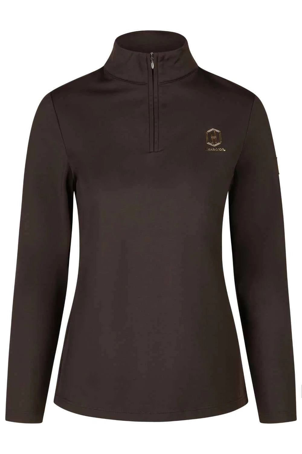 Eskadron Heritage 25/26 Koszula techniczna Half-Zip Shirt Black Truffle