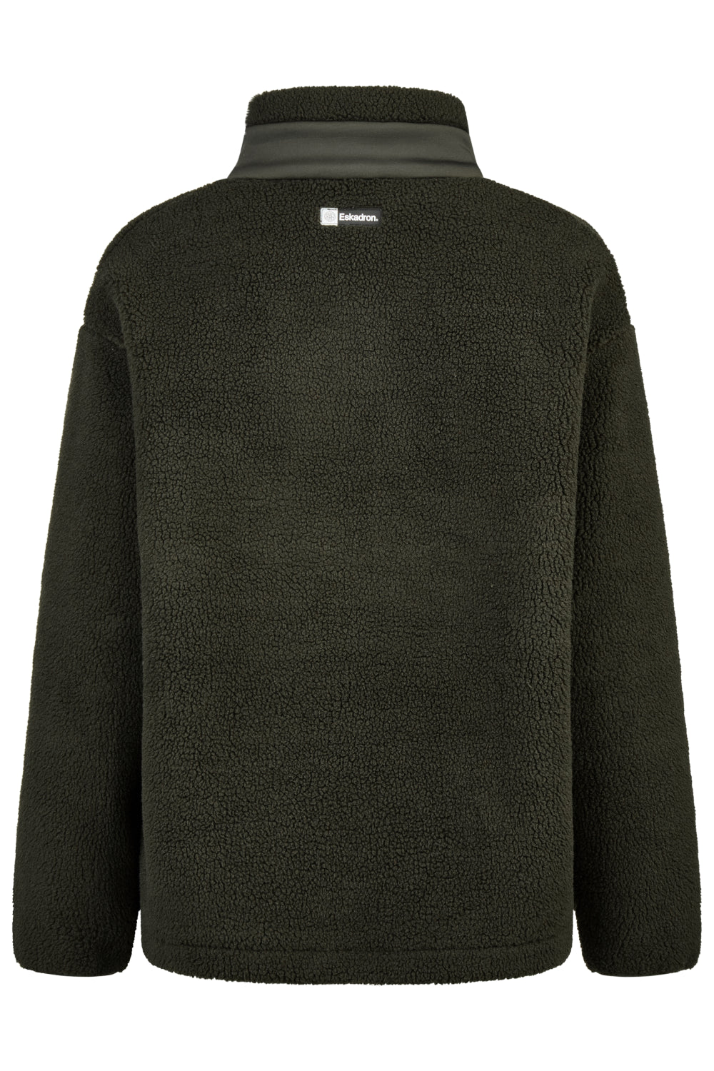 Eskadron DYNAMIC 25 A/W Half-Zip Teddy Sweater Deep Green