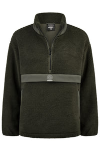 Eskadron DYNAMIC 25 A/W Half-Zip Teddy Sweater Deep Green