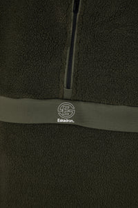 Eskadron DYNAMIC 25 A/W Half-Zip Teddy Sweater Deep Green