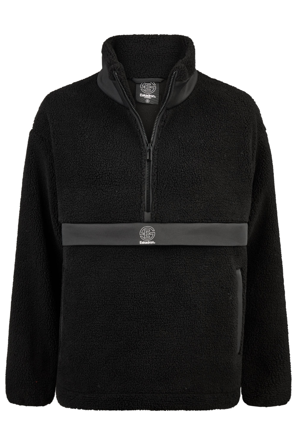 Eskadron DYNAMIC 25 A/W Half-Zip Teddy Sweater Black