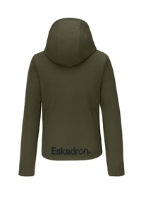 Kurtka softshell Eskadron Heritage 26/27 ZIP-JACKET w kolorze Deep Moss – widok z tyłu