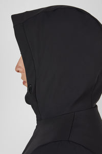 Kurtka softshell Eskadron Heritage 26/27 ZIP-JACKET w kolorze Black – na modelce, dodatkowe ujęcie