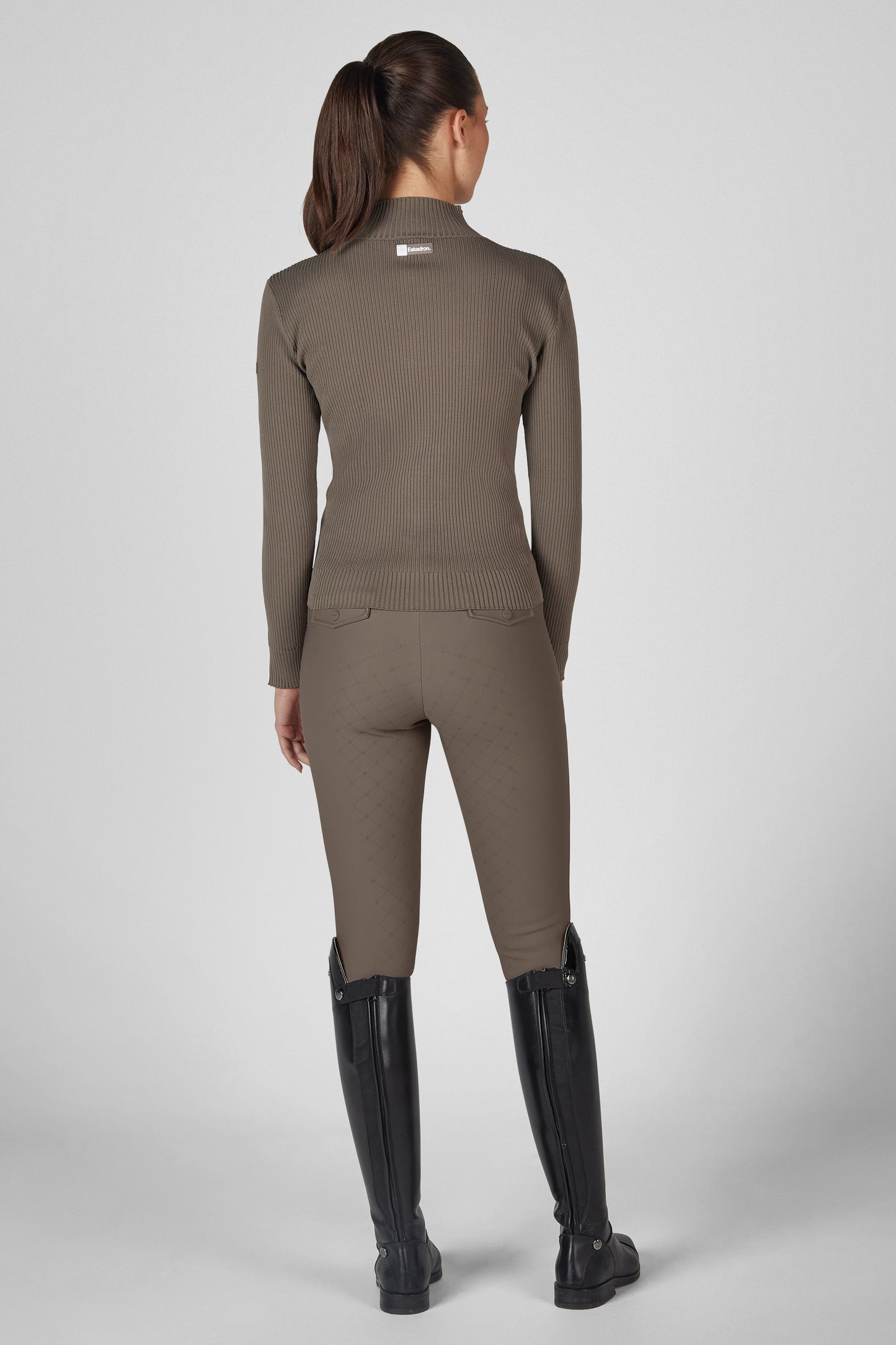 Eskadron Dynamic A/W 2026 Bluza ZIP KNIT Powdertaupe