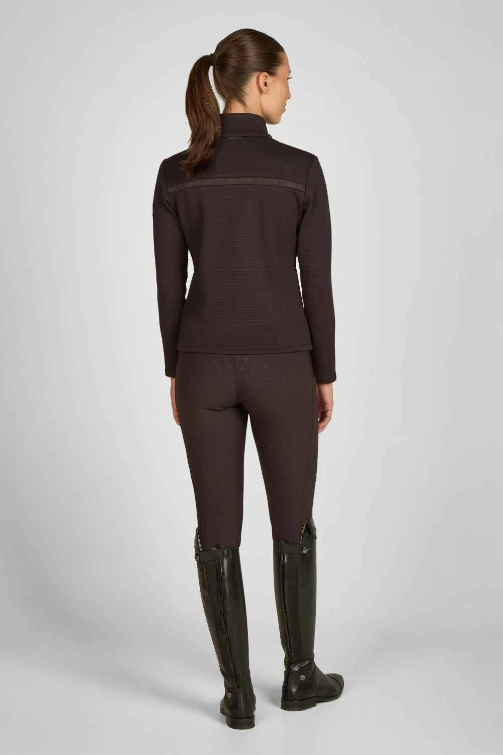 Eskadron Heritage 25/26 Bluza Zip-Shirt Black Truffle