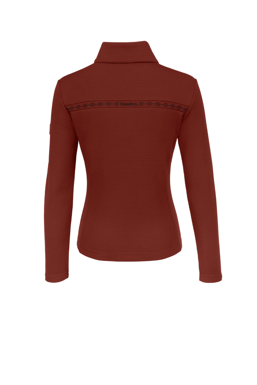 Bluza Eskadron Heritage 26/27 ZIP-SHIRT w kolorze Merlot – widok z tyłu