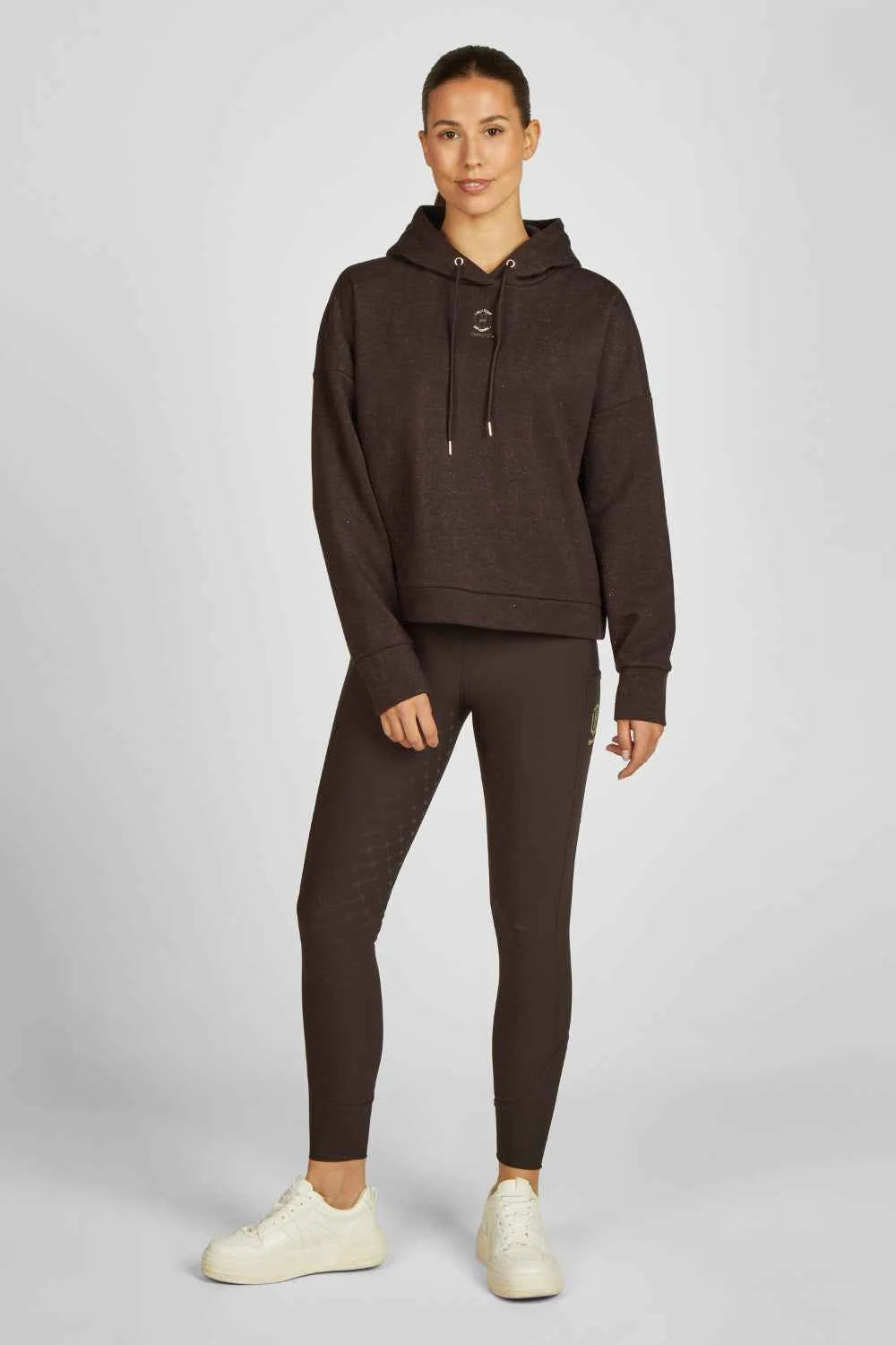 Eskadron Heritage 25/26 Bluza Hodd Sparkle Black Truffle