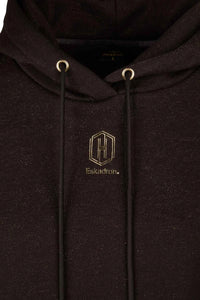 Eskadron Heritage 25/26 Bluza Hodd Sparkle Black Truffle