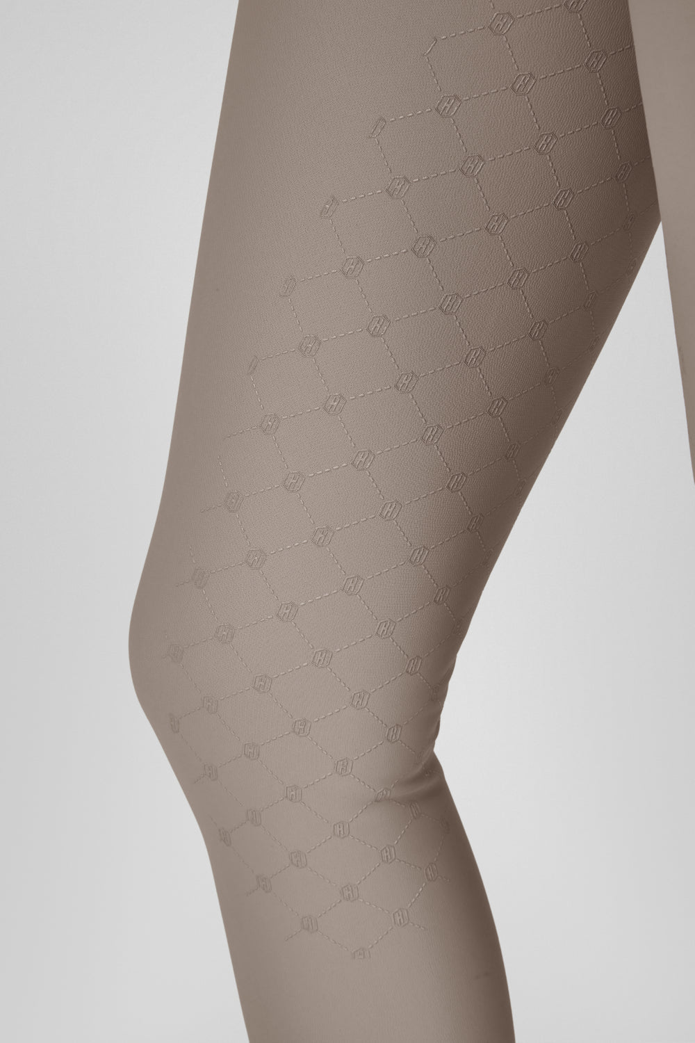 Legginsy jeździeckie Eskadron Heritage 26/27 PRO FULL GRIP w kolorze Ash – na modelce, dodatkowe ujęcie